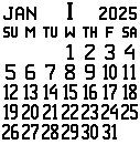 January 2025